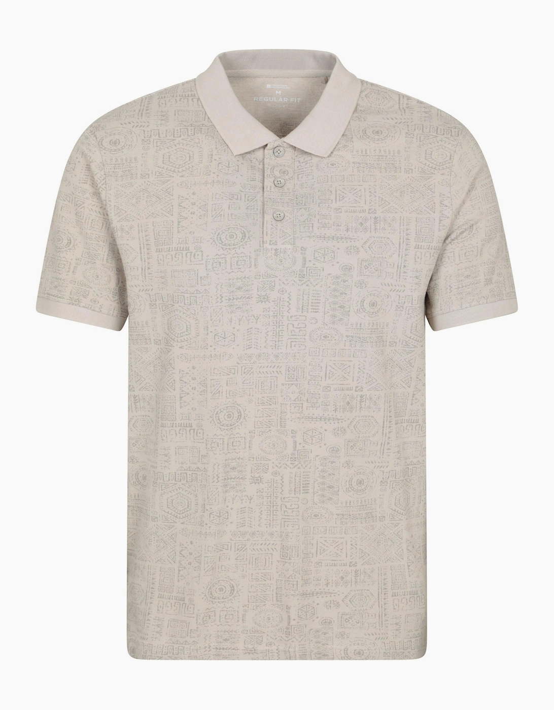 Mountain Warehouse Mens Dawnay Textured Pique Polo Shirt