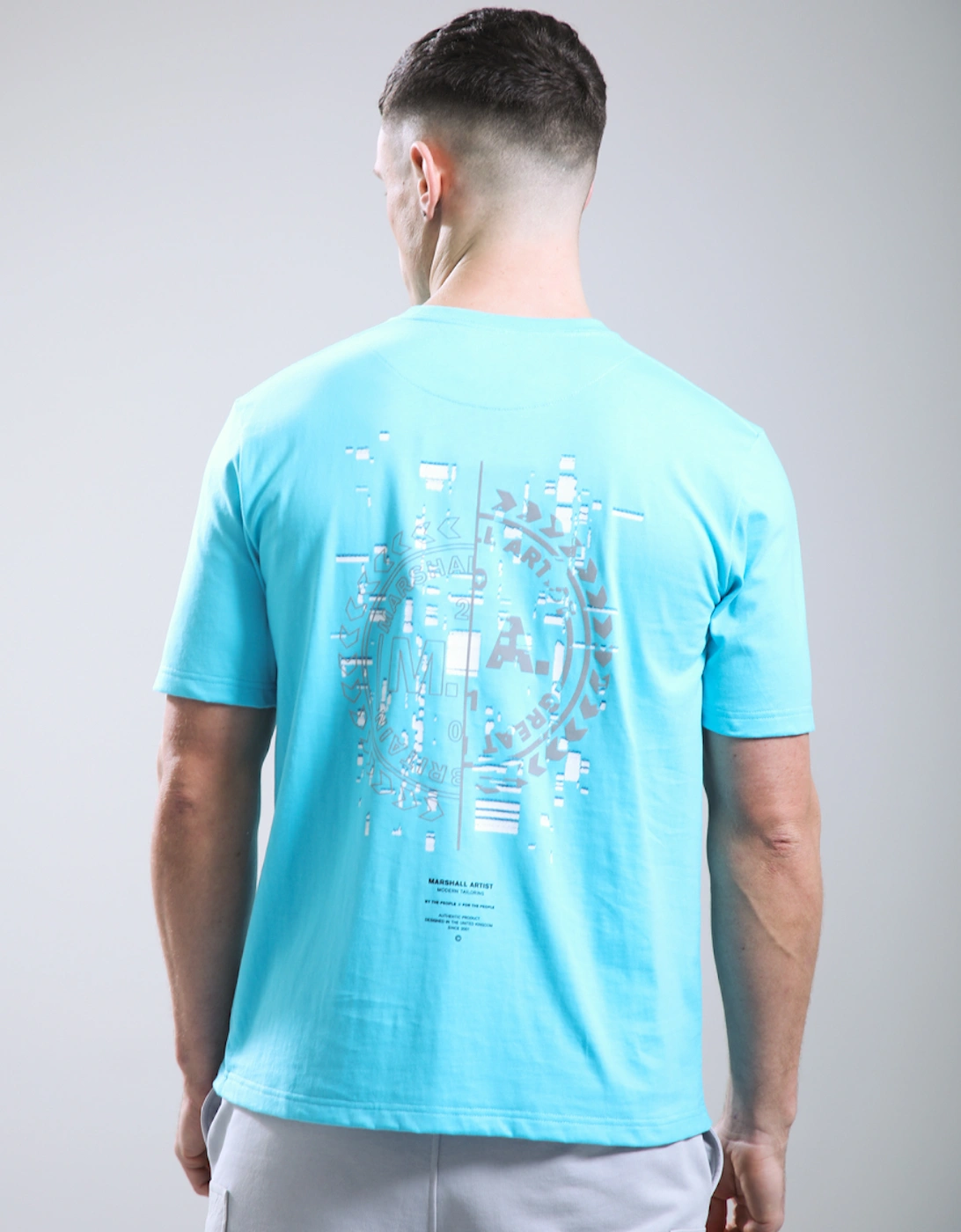 Glitch Theory T-Shirt - Cyan, 2 of 1