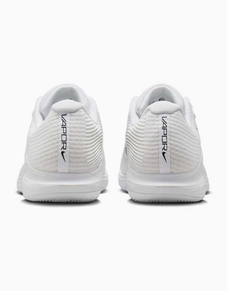 Vapor Low Top Ribbed Flat Heel Sneakers