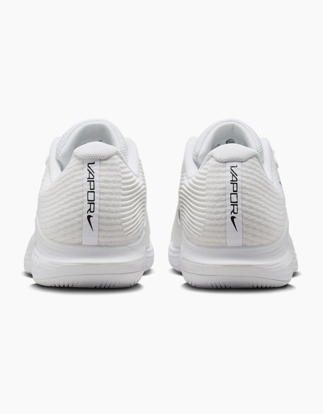 Vapor Low Top Ribbed Flat Heel Sneakers