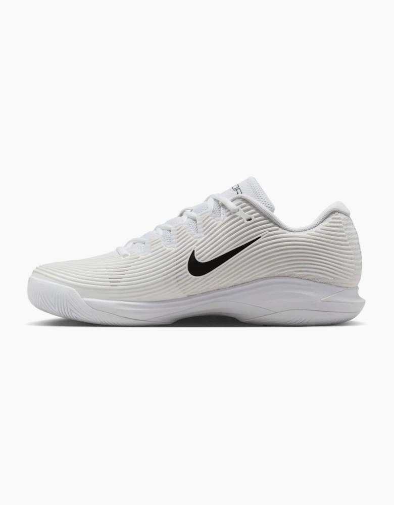 Vapor Low Top Ribbed Flat Heel Sneakers
