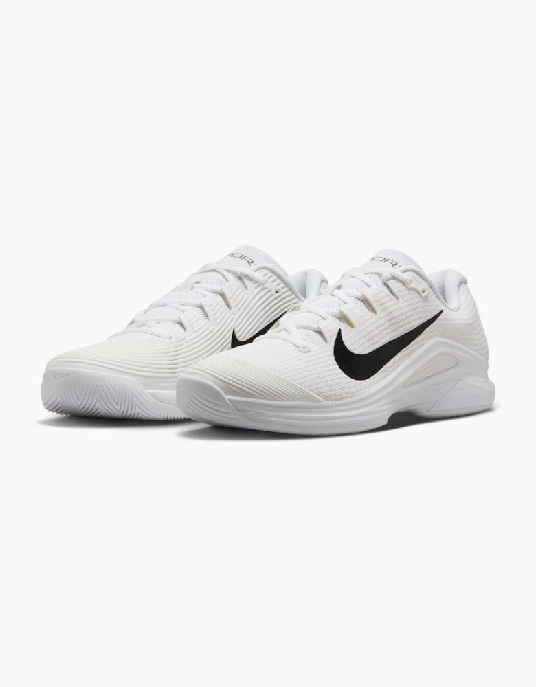 Vapor Low Top Ribbed Flat Heel Sneakers
