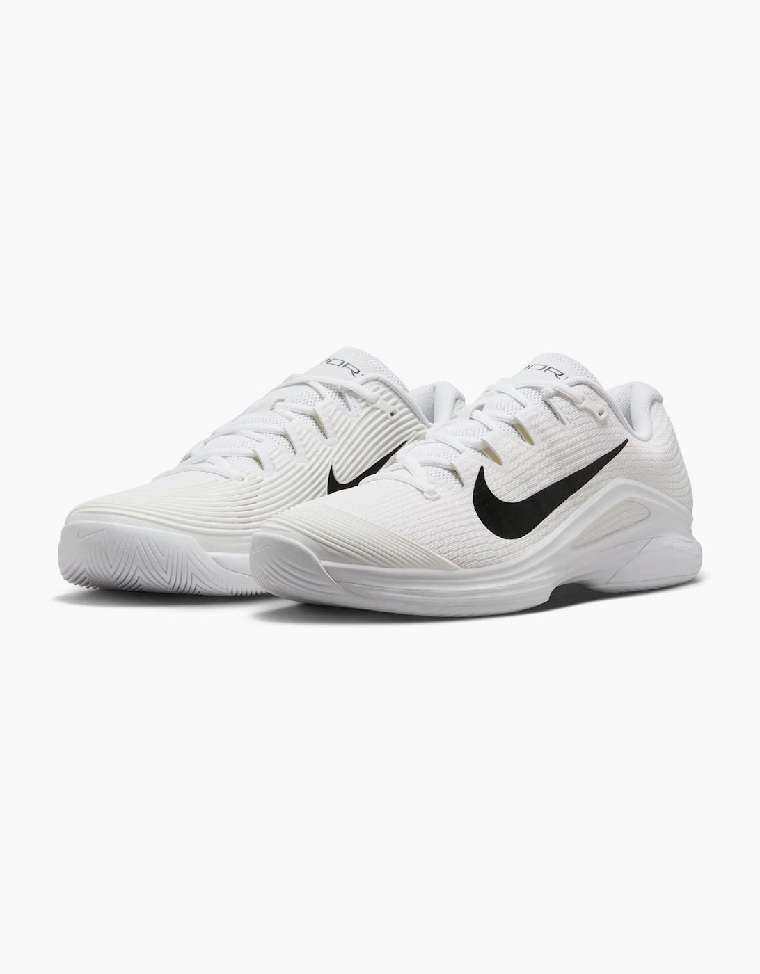 Vapor Low Top Ribbed Flat Heel Sneakers