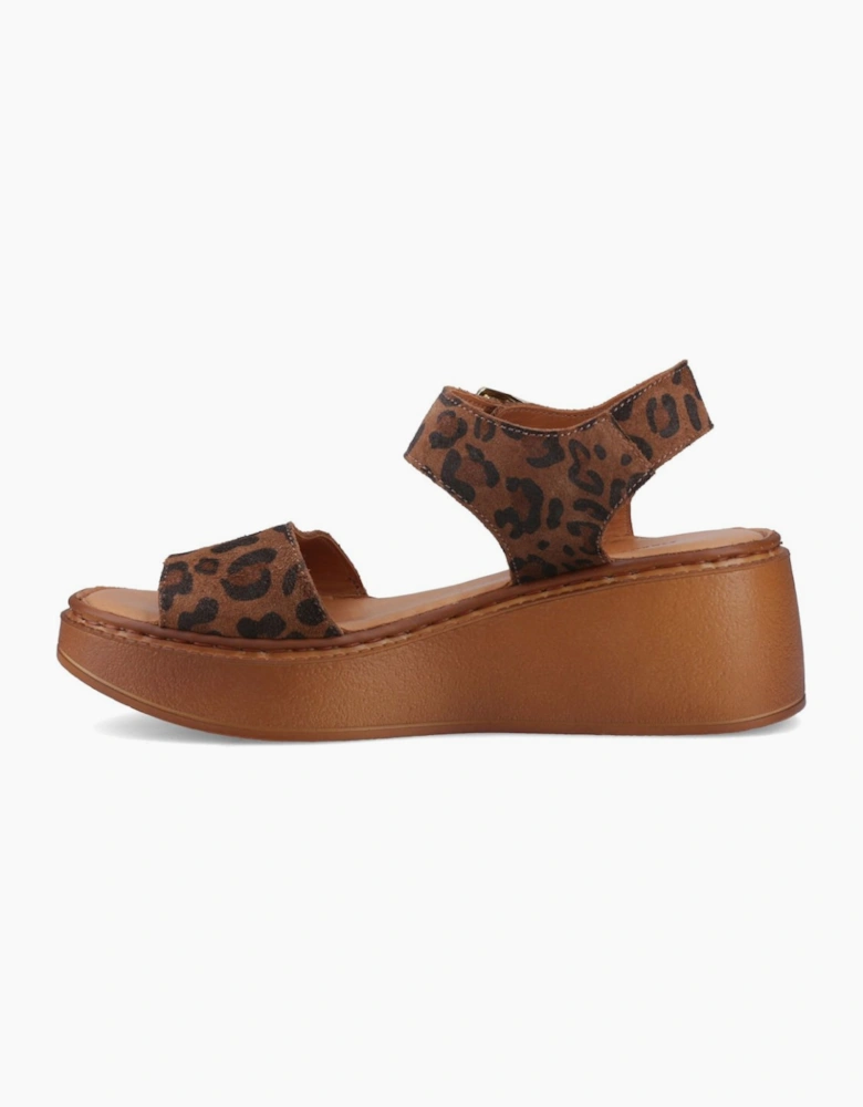 Beatrix Womens Wedge Sandals