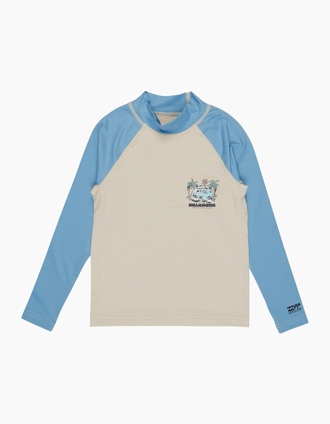 Billabong Kids Toddler Waves Long Sleeve Rash Vest, 2 of 1