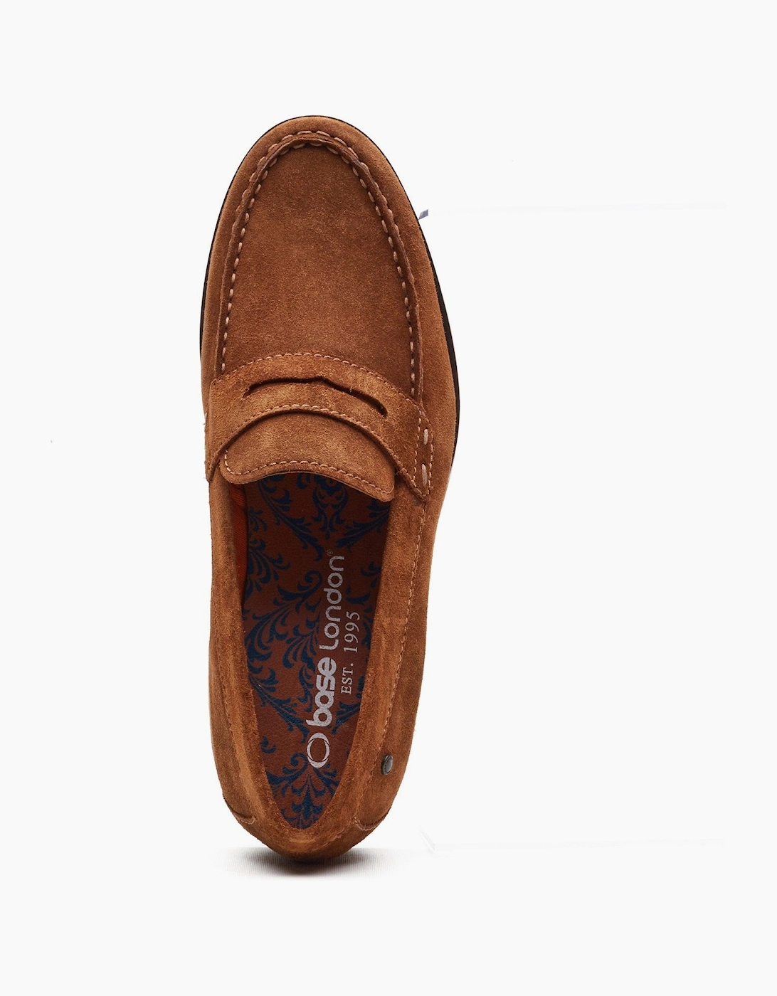 Base London SLATE Mens Loafer Shoes Camel
