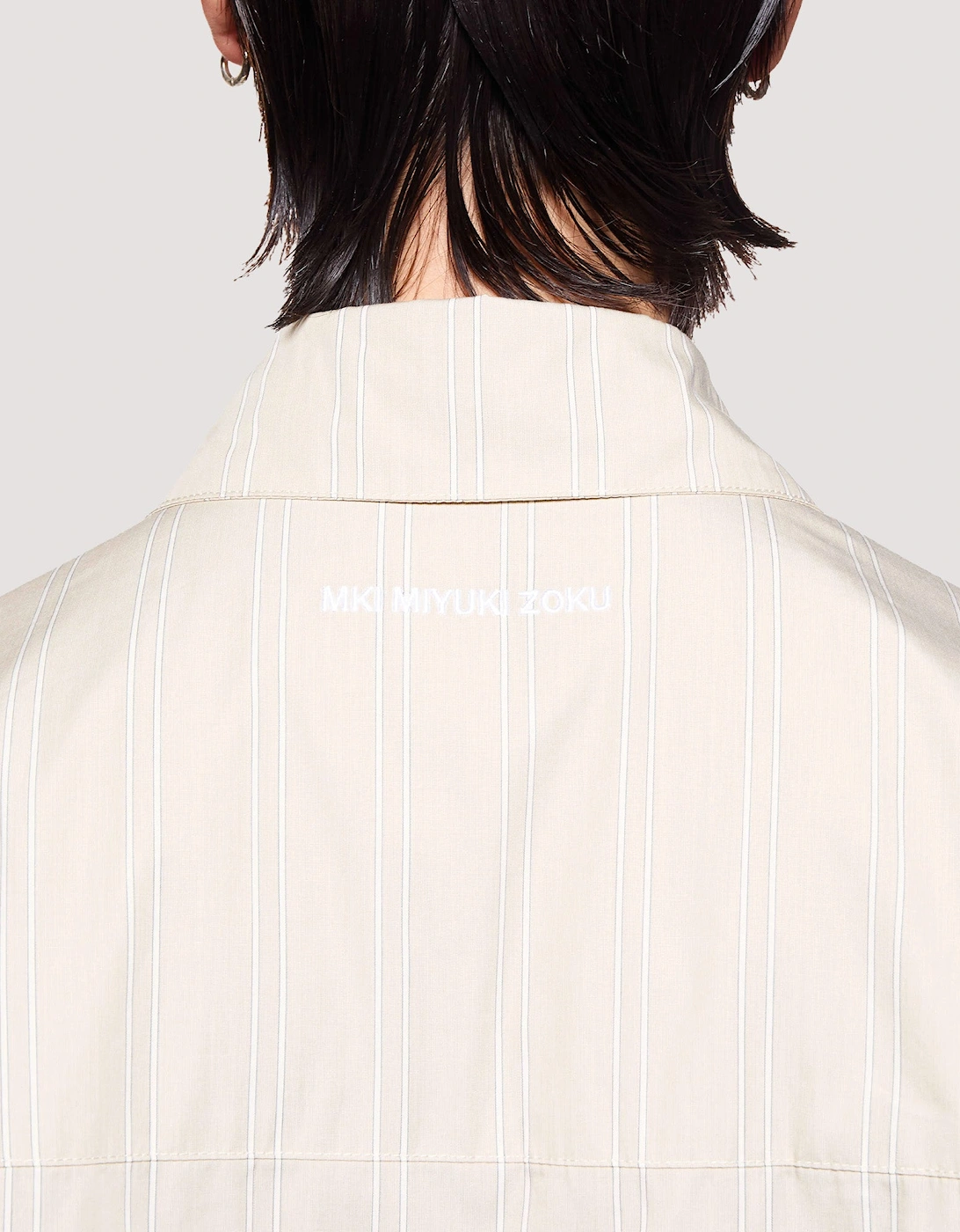 Box Fit Poplin Stripe Dress Shirt