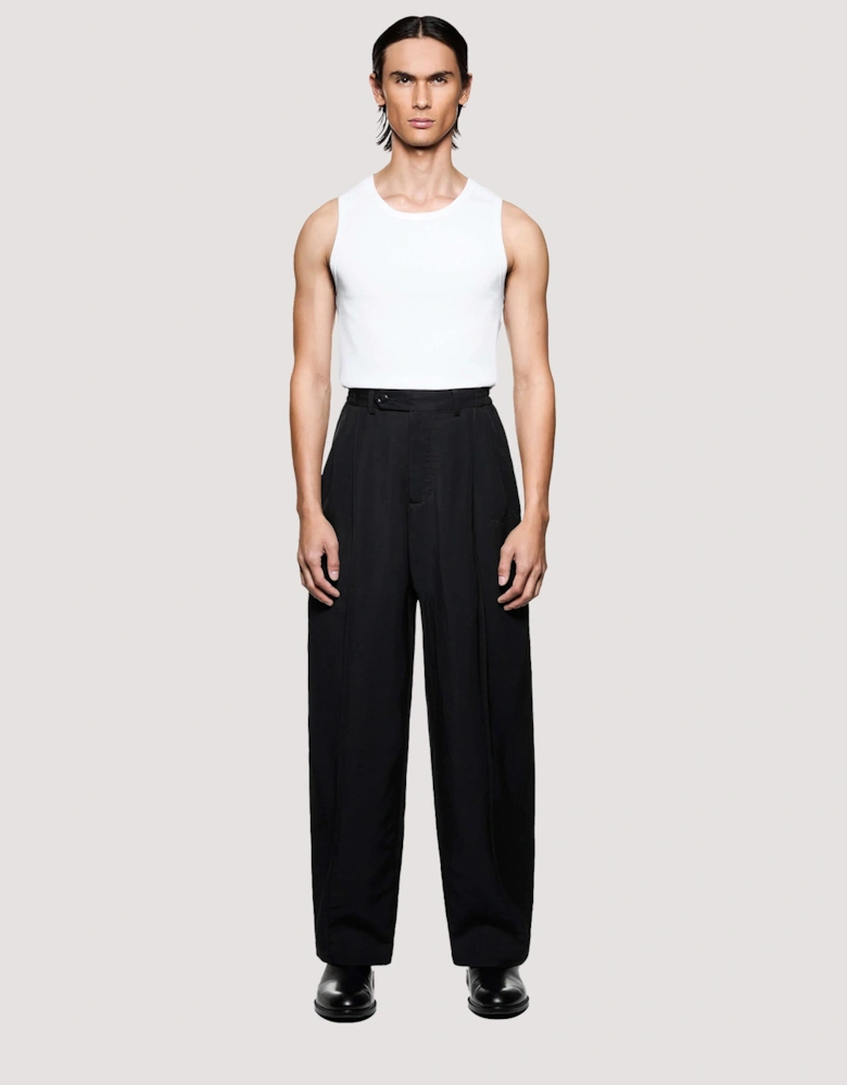 Pleated Suit Pants