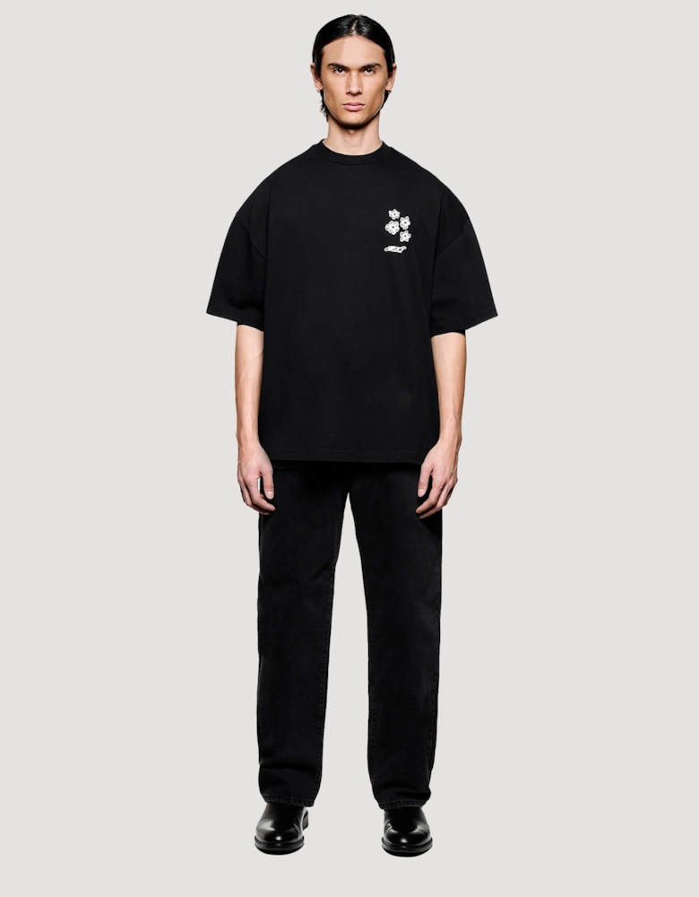 Box Fit Hibiscus T-Shirt