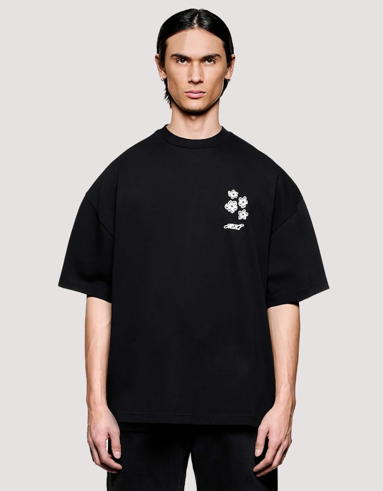 Box Fit Hibiscus T-Shirt