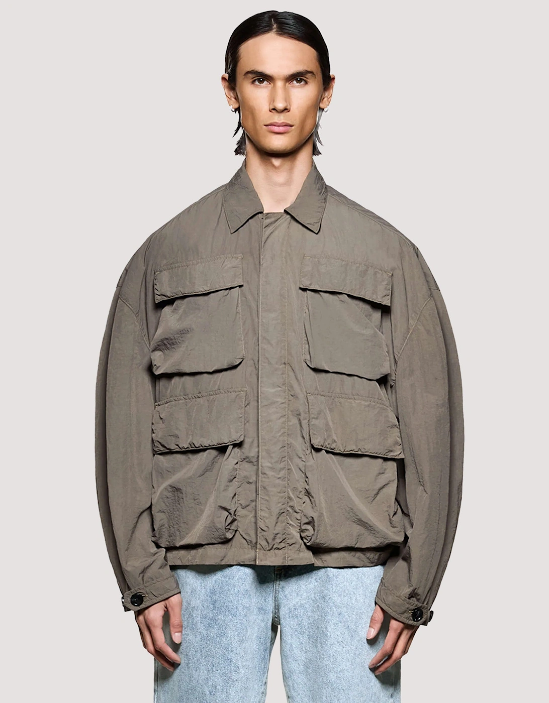 Box Fit Garment Dye Overshirt, 6 of 5