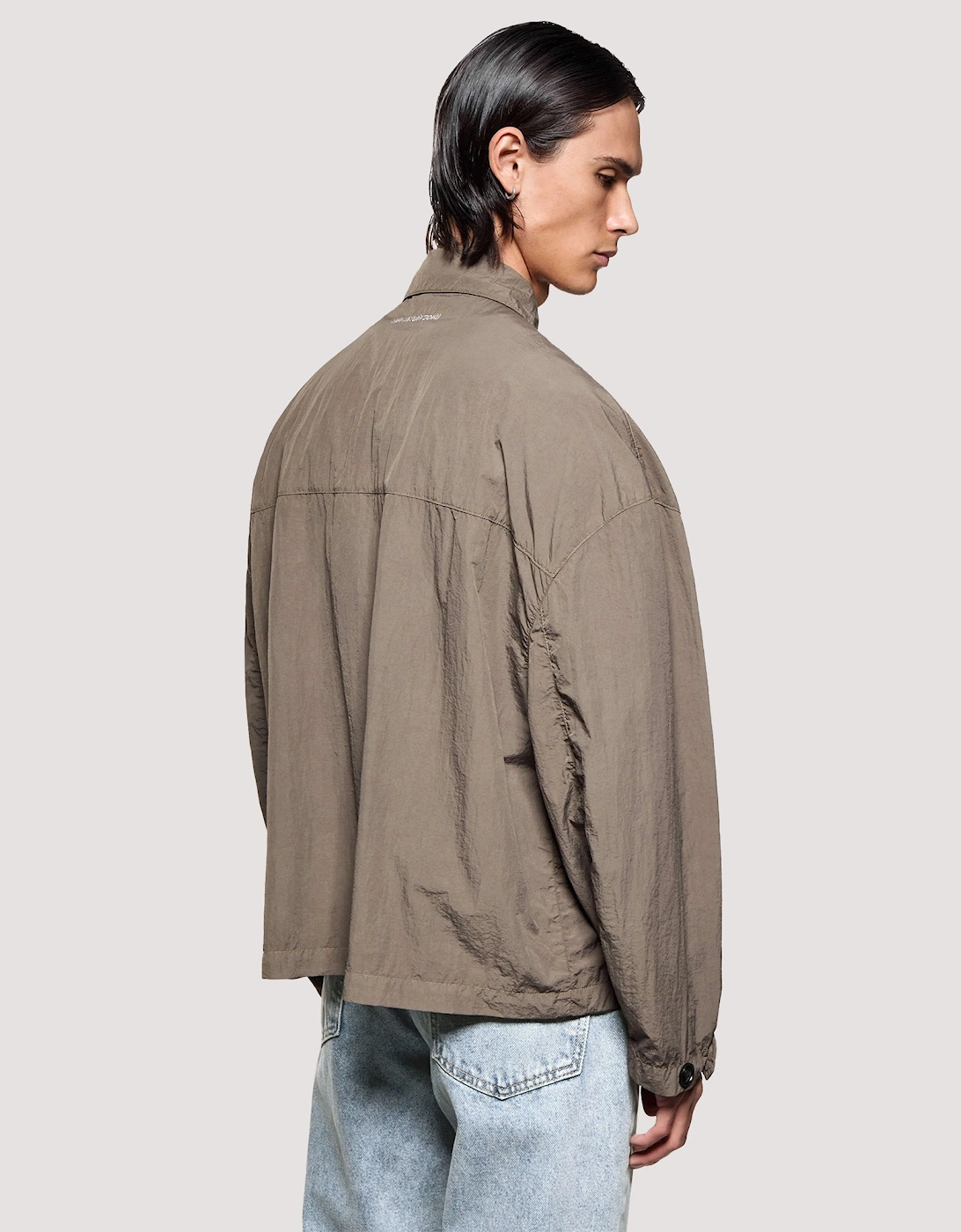 Box Fit Garment Dye Overshirt