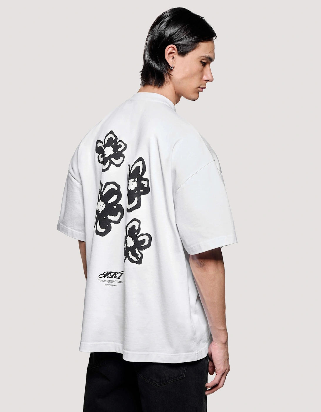 Box Fit Hibiscus T-Shirt, 6 of 5