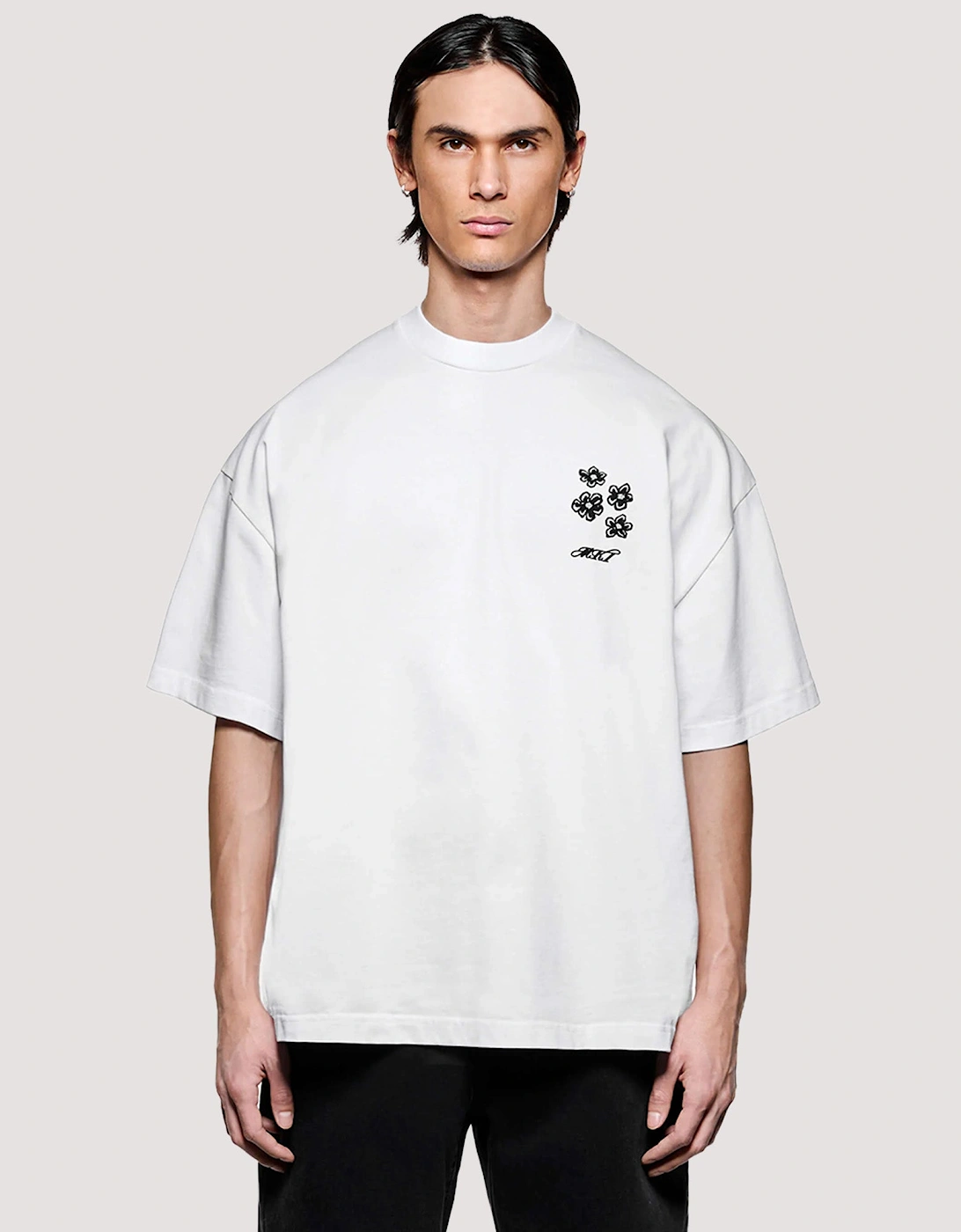 Box Fit Hibiscus T-Shirt