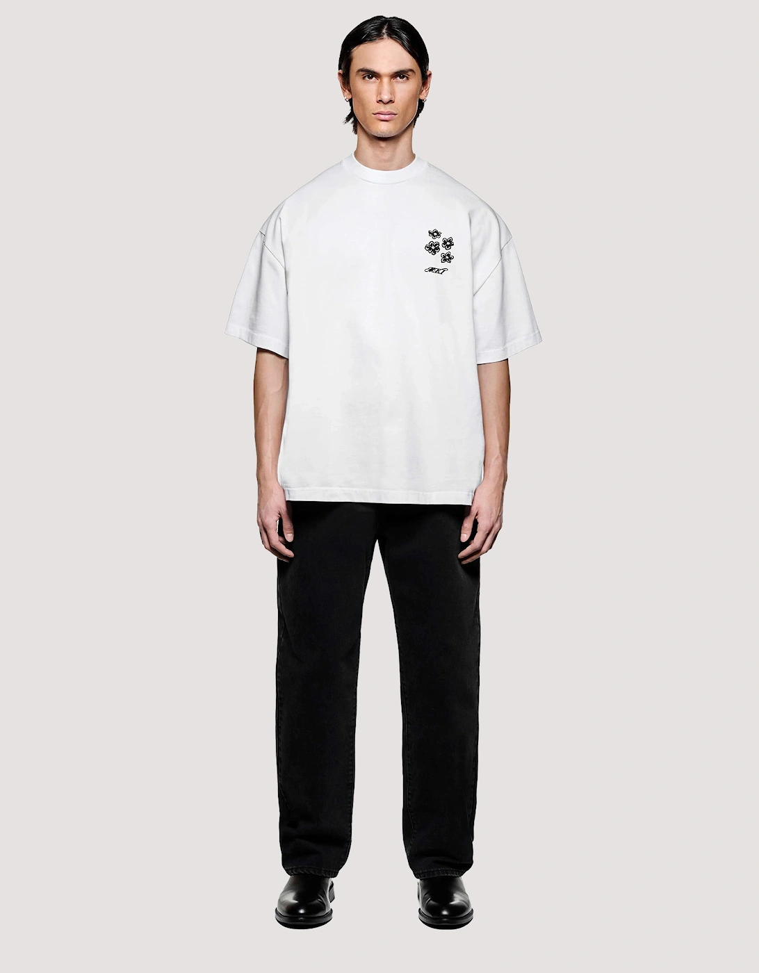 Box Fit Hibiscus T-Shirt