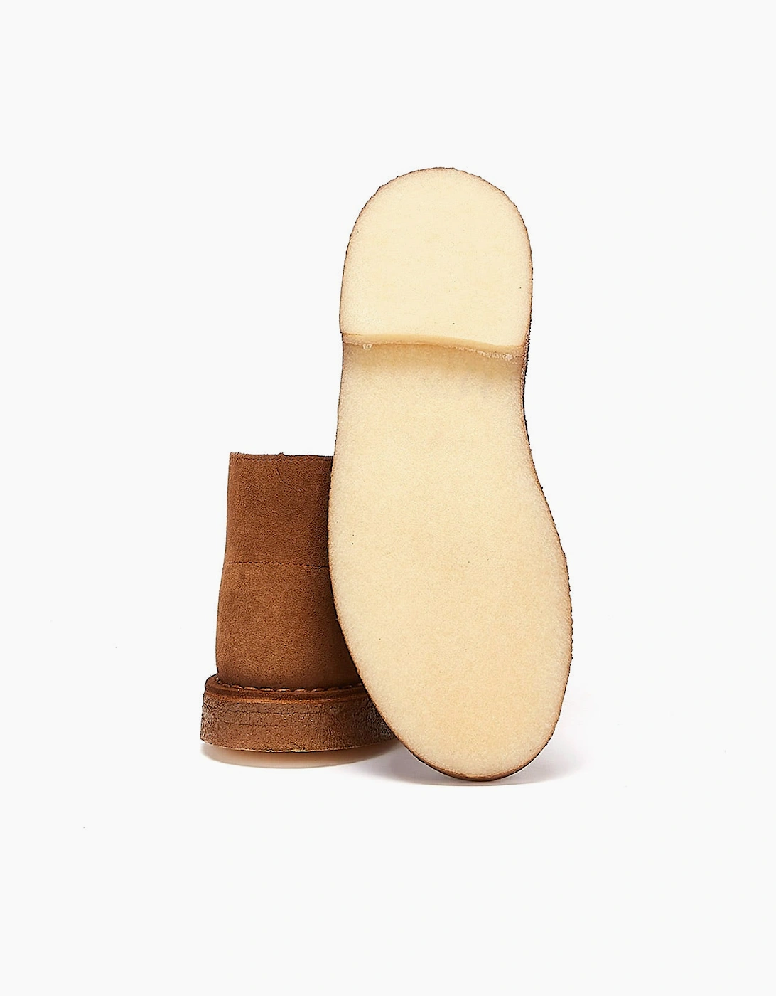 Clarks Originals Desert Trek Suede Mens Cola Boots