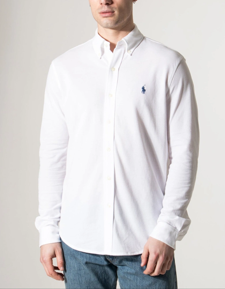 Relaxed Fit Featherweight Mesh Shirt