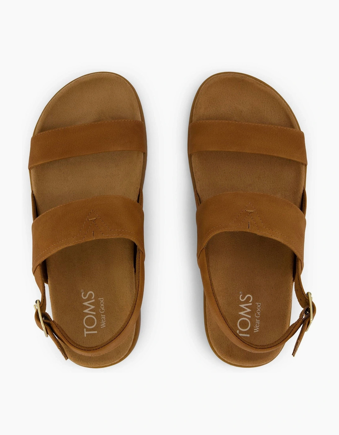 TOMS Marin Sandal Polyurethane Women's Brown Sugar Sandals