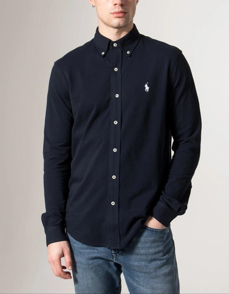 Relaxed Fit Featherweight Mesh Shirt