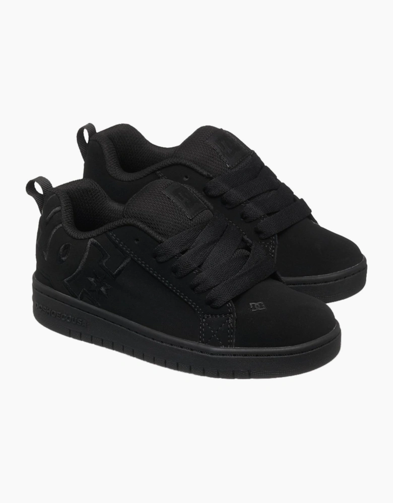 DC Shoes Kids Court Graffik Leather Chunky Trainers