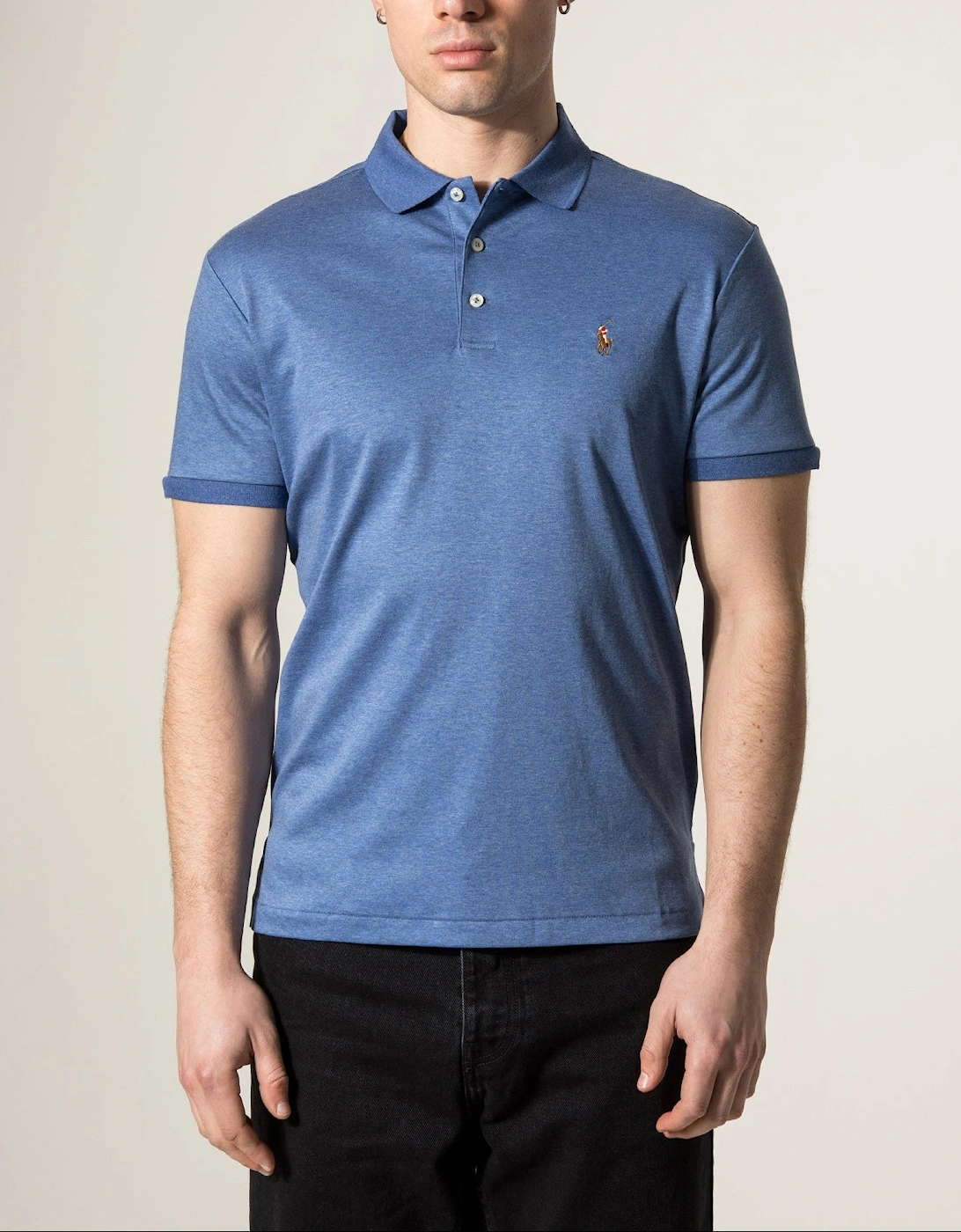 Custom Slim Fit Interlock Polo Shirt
