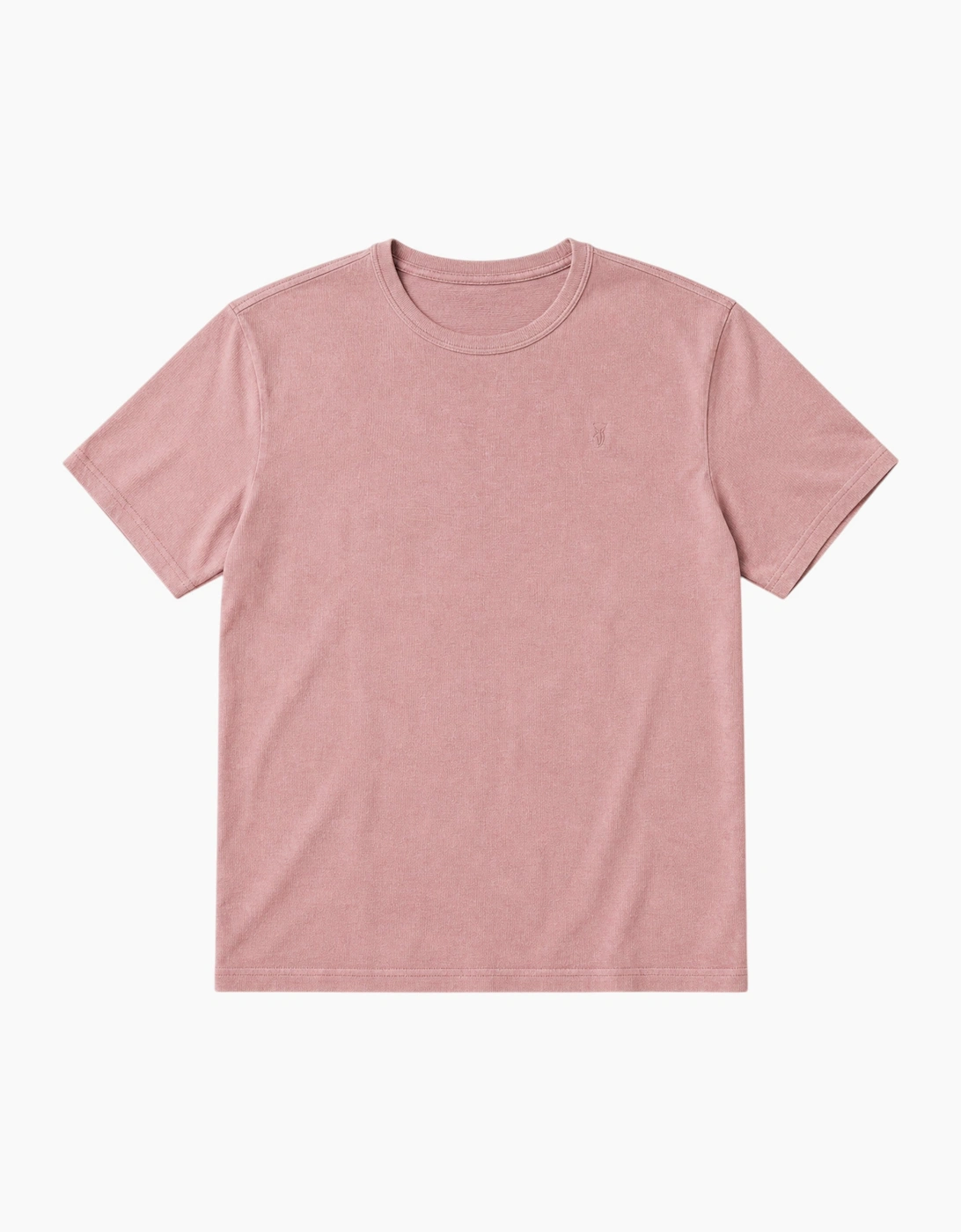AllSaints Esum Mens T Shirts Waffle Texture Crew Neck Short Sleeve Summer Tee