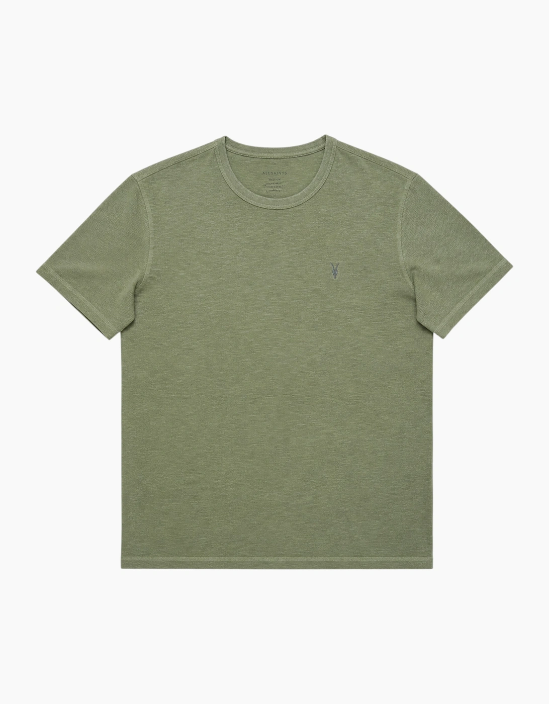 AllSaints Esum Mens T Shirts Waffle Texture Crew Neck Short Sleeve Summer Tee