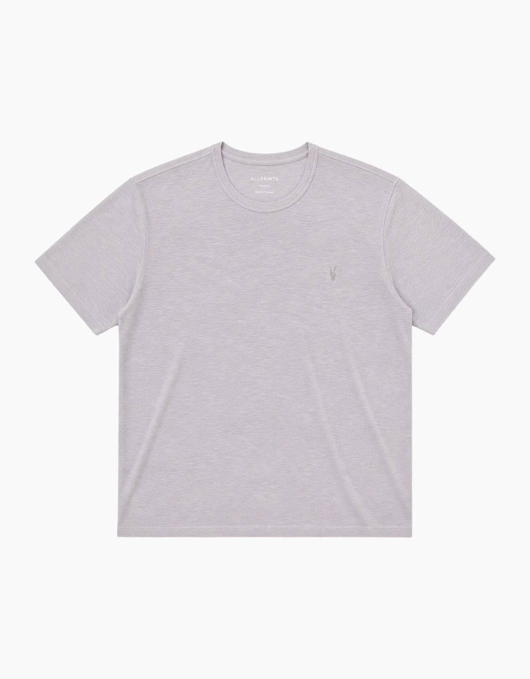AllSaints Esum Mens T Shirts Waffle Texture Crew Neck Short Sleeve Summer Tee
