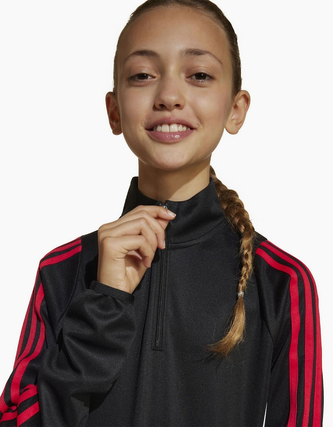 Tiro24 Three Bar Logo Funnel Neck Long Sleeve Jersey