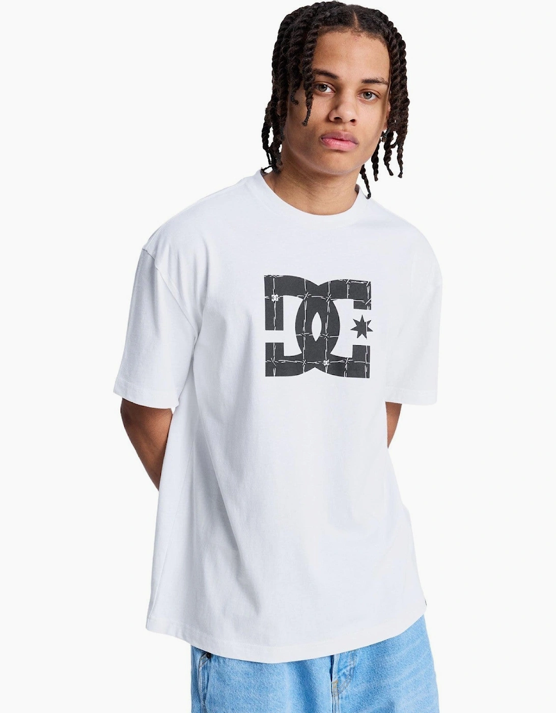 DC Shoes Mens Star Filled Short Sleeve T-Shirt, 2 of 1
