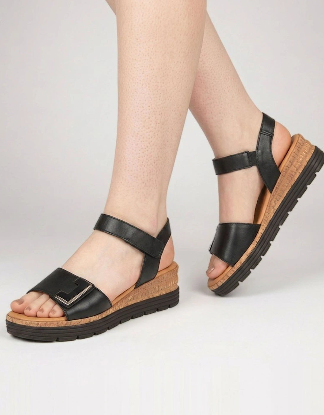 Shout Womens Wedge Heel Sandals