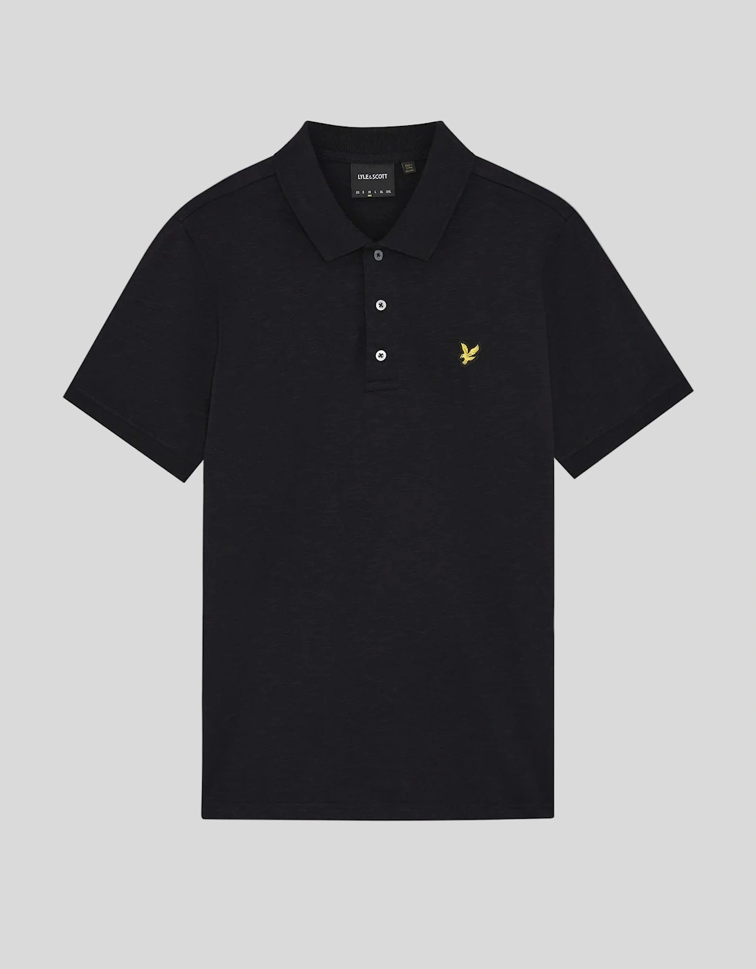 Fine Cotton Slub Polo Shirt