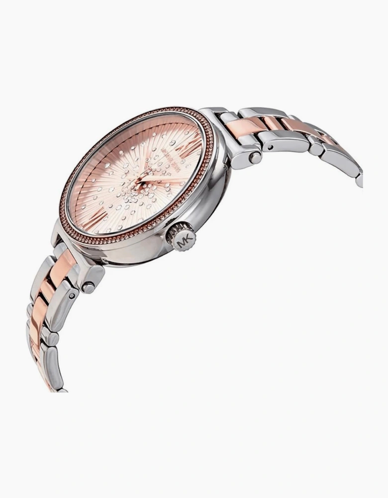 Michael Kors MK3972 Sofie Rose Gold Dial Women's Watch