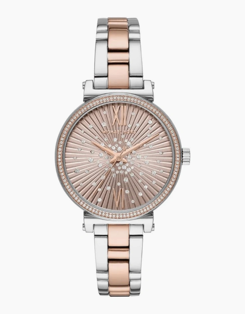 Michael Kors MK3972 Sofie Rose Gold Dial Women's Watch