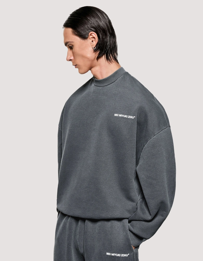 Box Fit Uniform Crewneck Sweatshirt