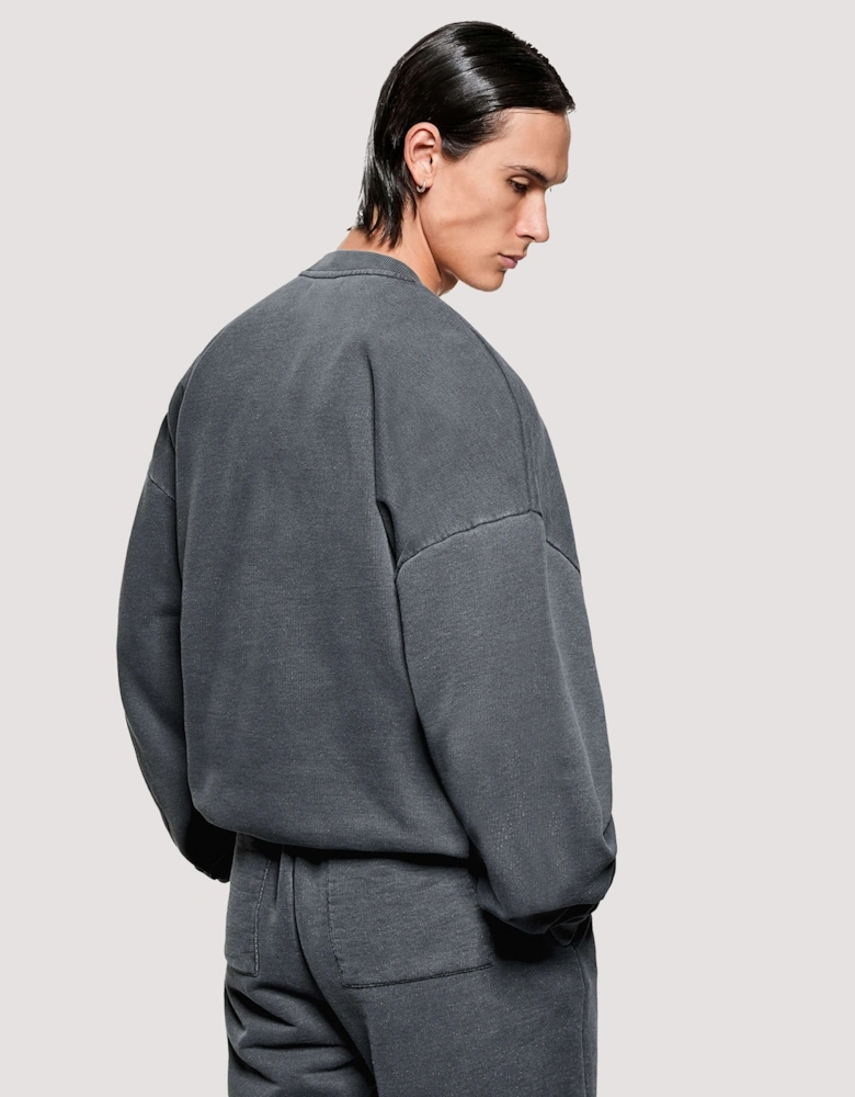 Box Fit Uniform Crewneck Sweatshirt
