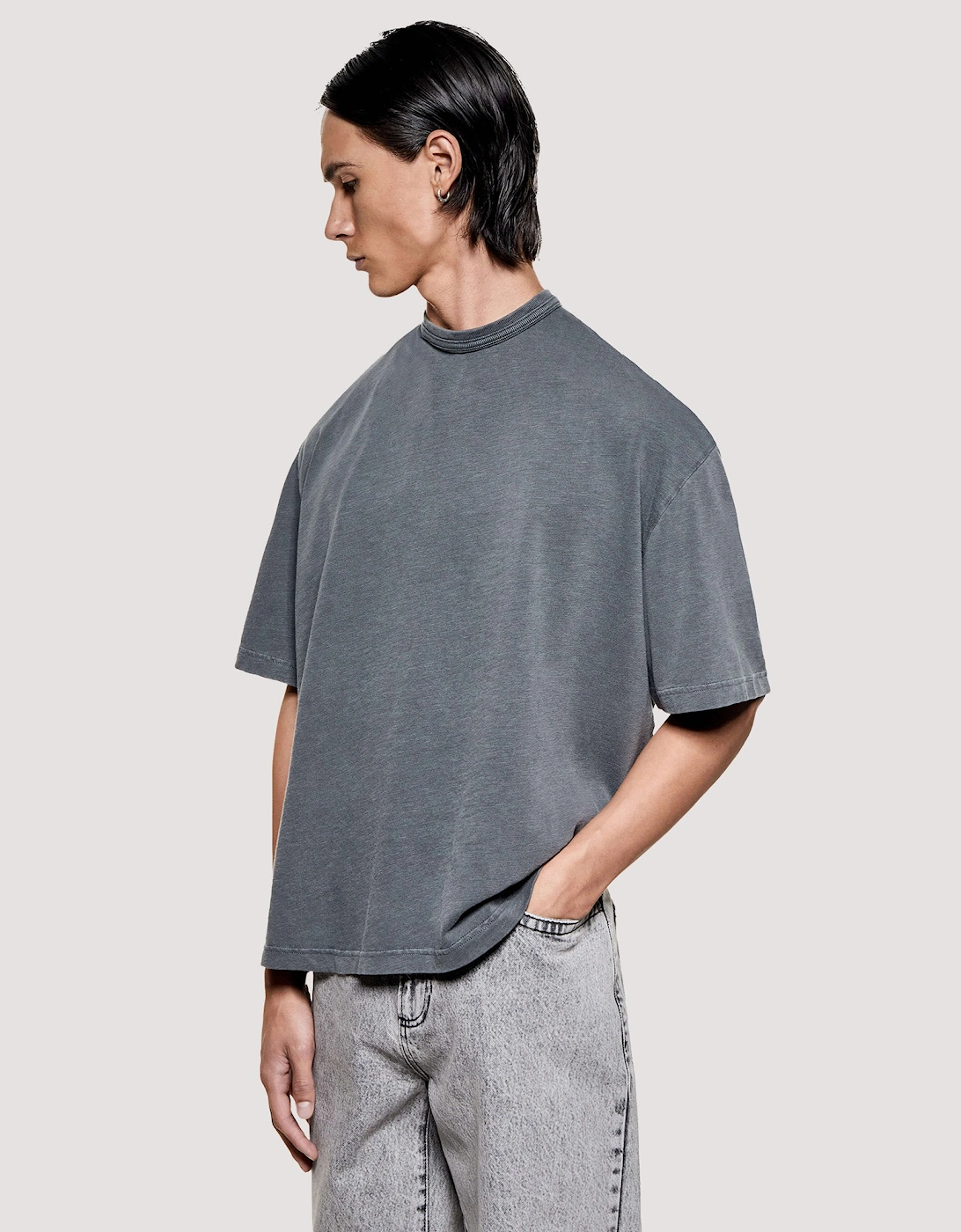 Relaxed Box Fit 220 GSM Slub T-Shirt