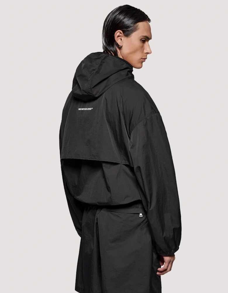 Box Fit Hyperlight Hooded Wind Jacket