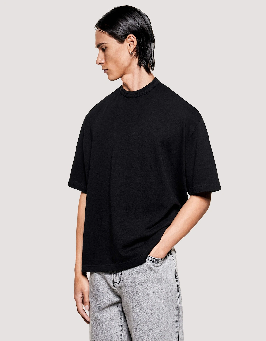 Relaxed Box Fit 220 GSM Slub T-Shirt