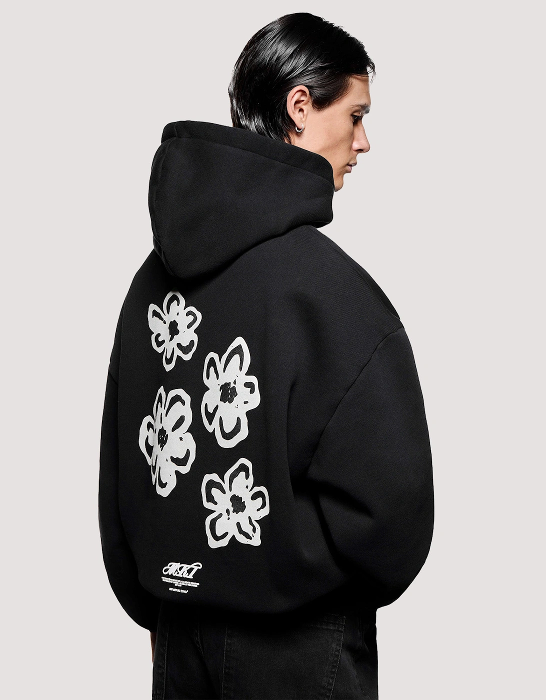 Box Fit Hibiscus Hoodie, 6 of 5
