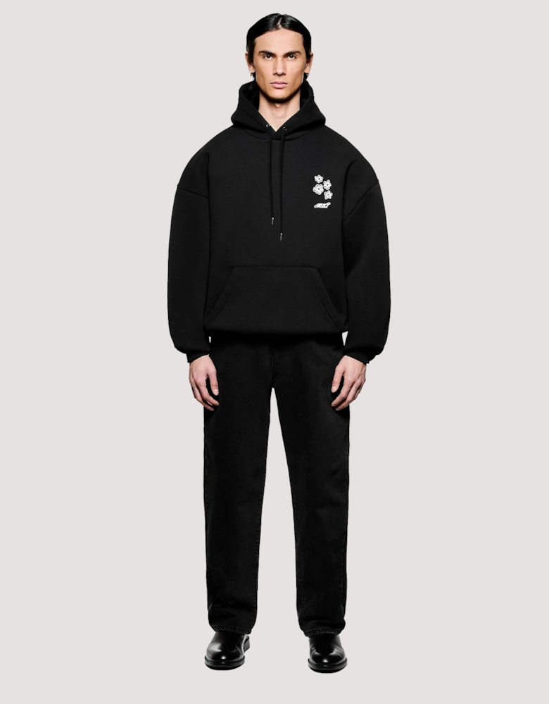 Box Fit Hibiscus Hoodie
