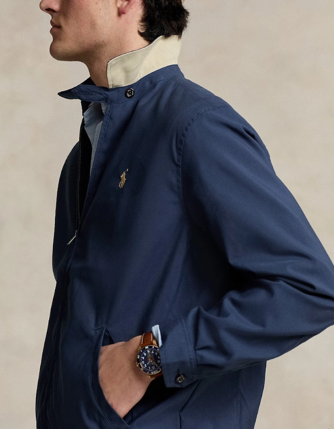 Polo Ralph Lauren BI Swing Windbreaker Jacket 001 Refined Navy