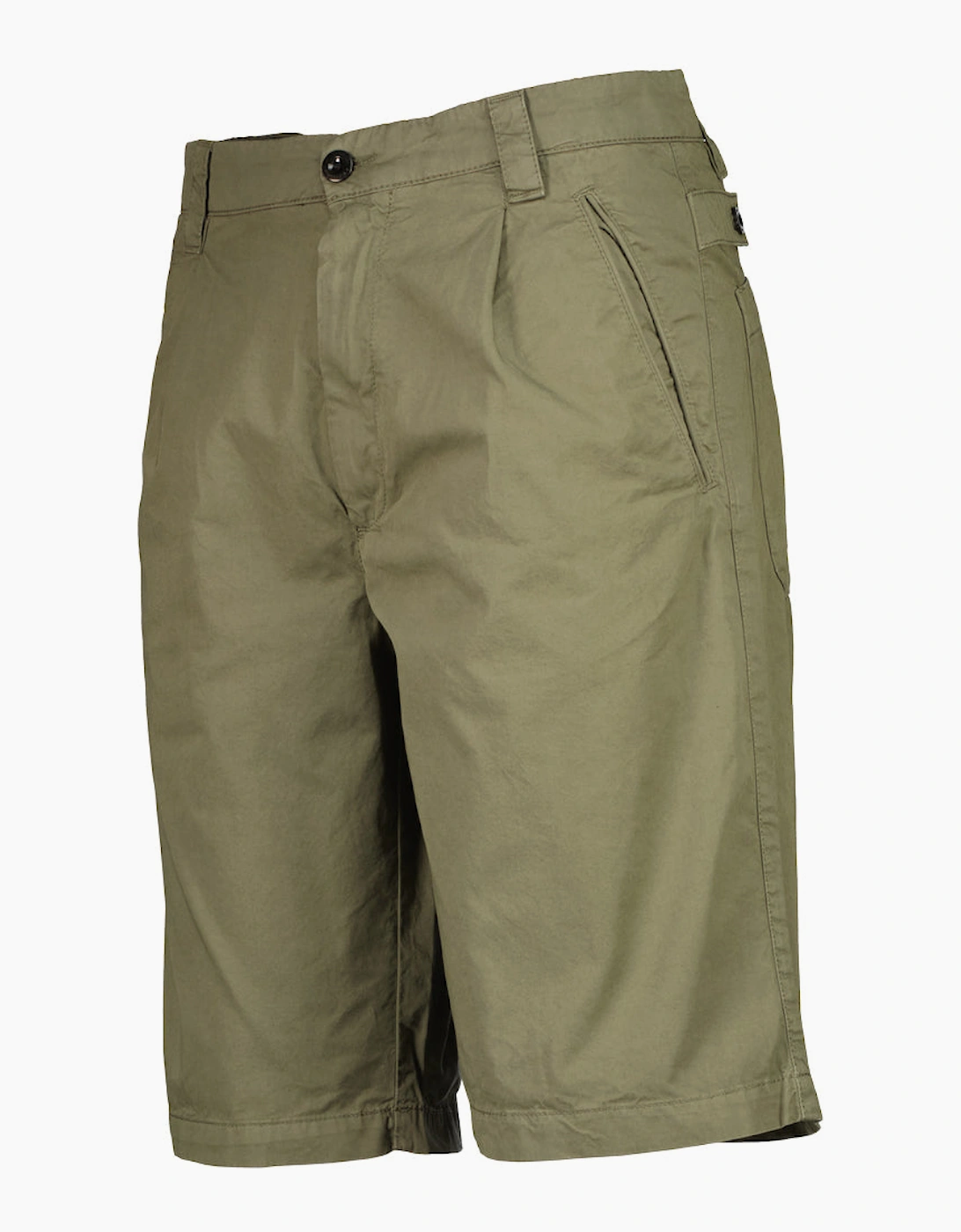 Gabardine Bermuda Shorts