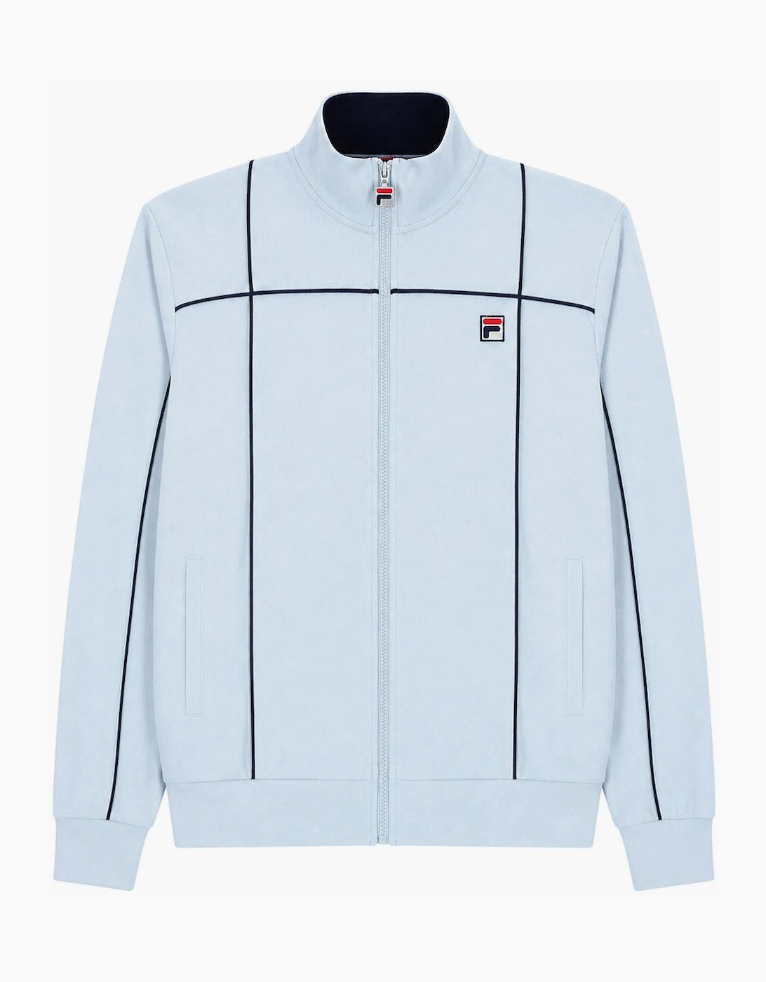 Fila Men's Armando Track Top Jacket Skyway/Fila Navy - Size 42/Regular