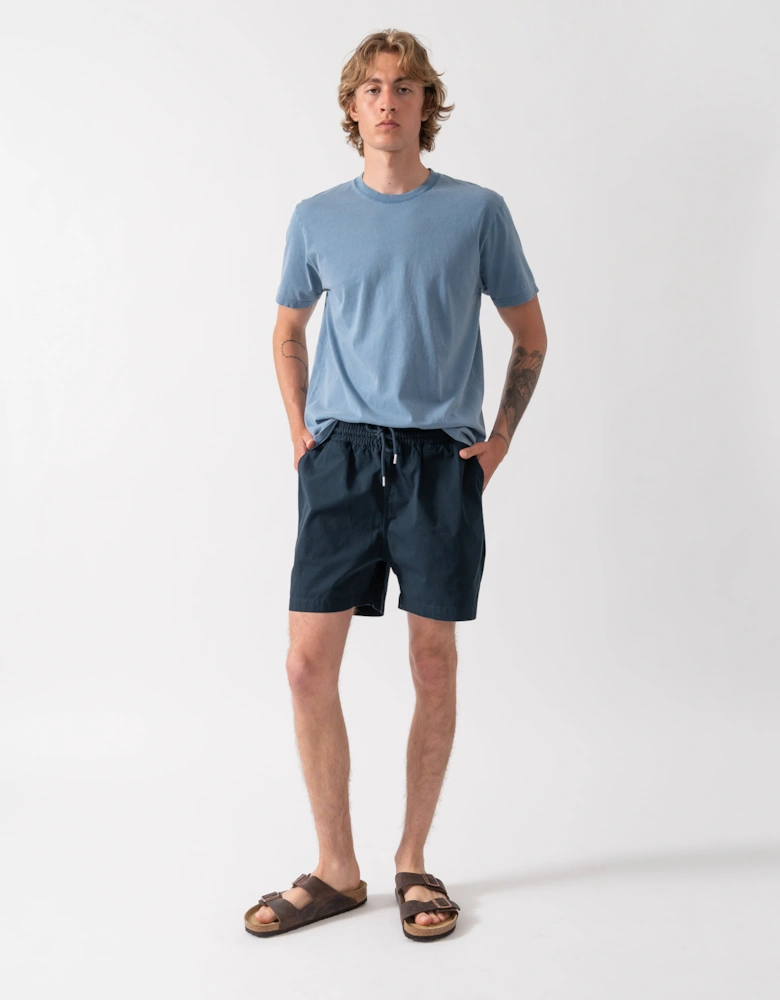Colorful Standard Organic Twill Shorts - Navy Blue