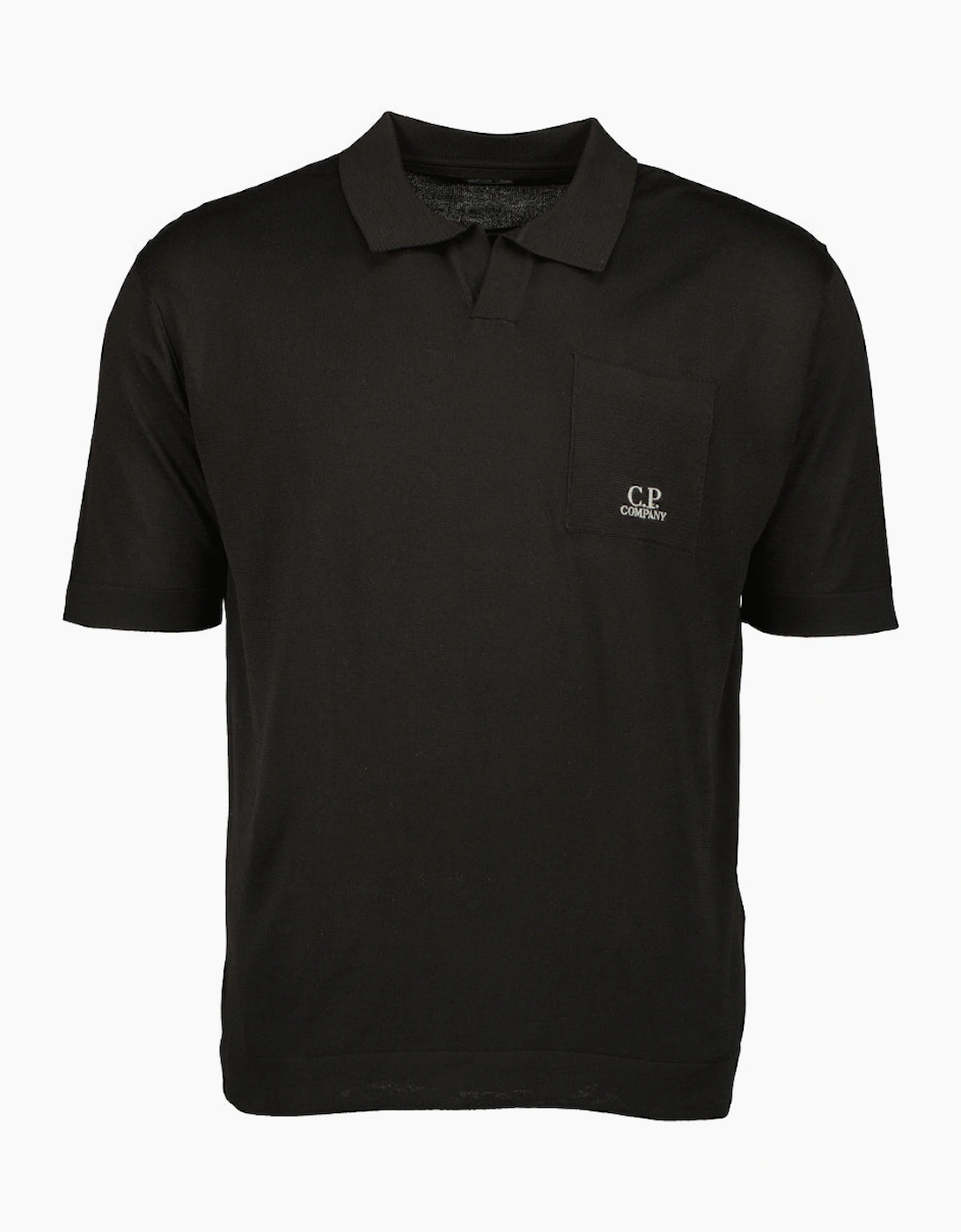 Knitted Pocket Logo Polo, 4 of 3
