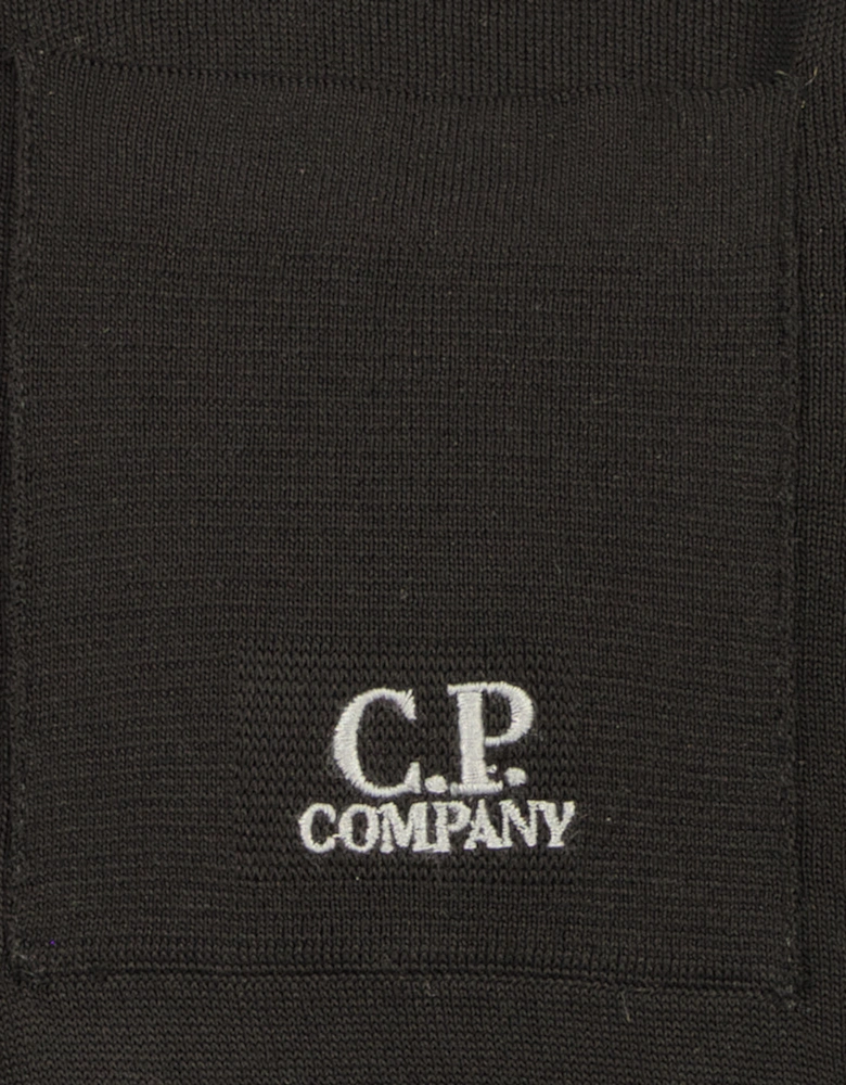Knitted Pocket Logo Polo
