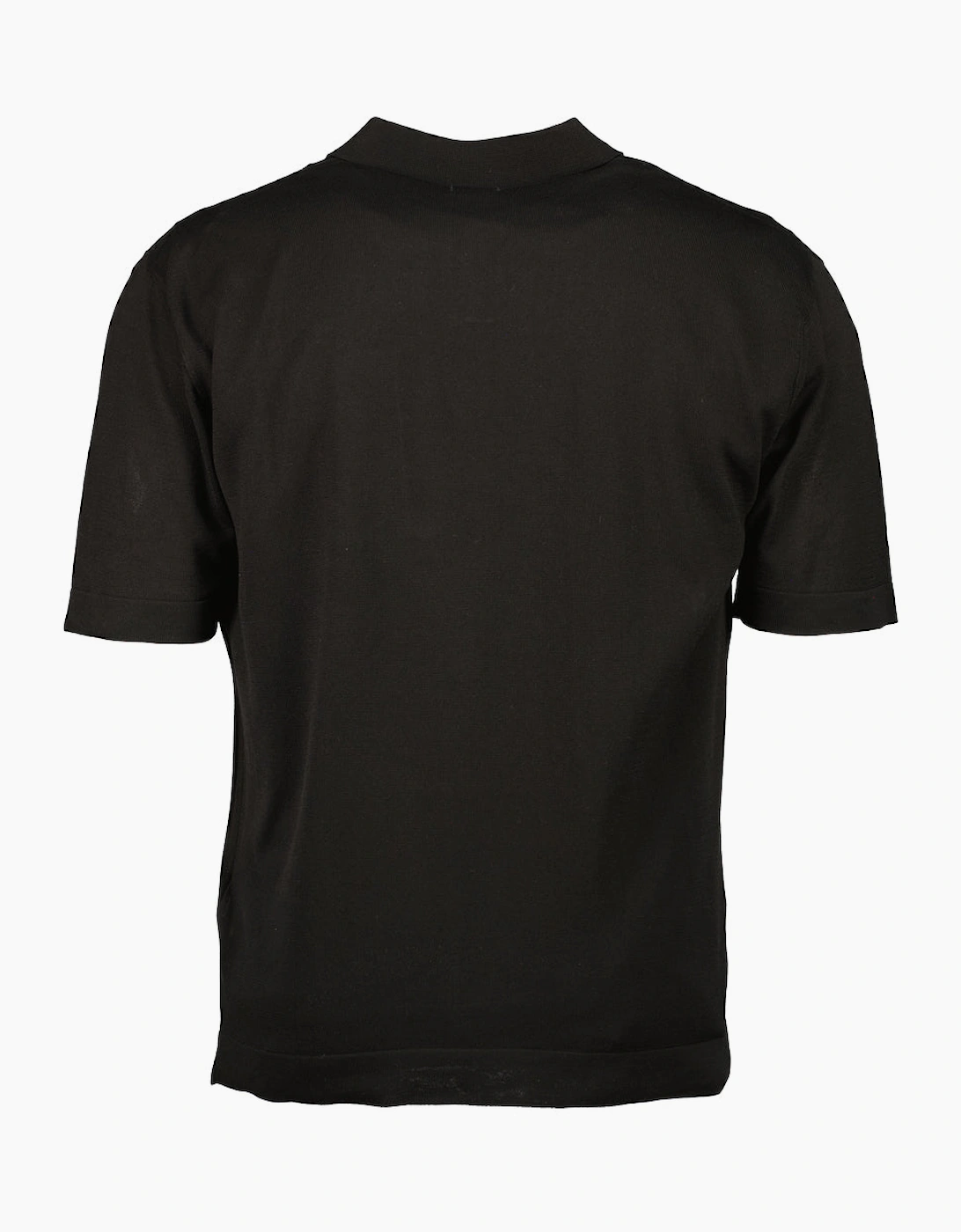 Knitted Pocket Logo Polo