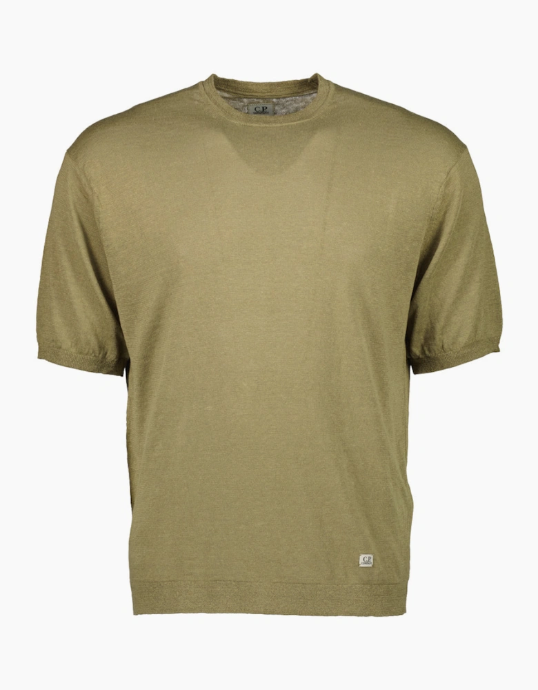 Linen Knitted T-Shirt