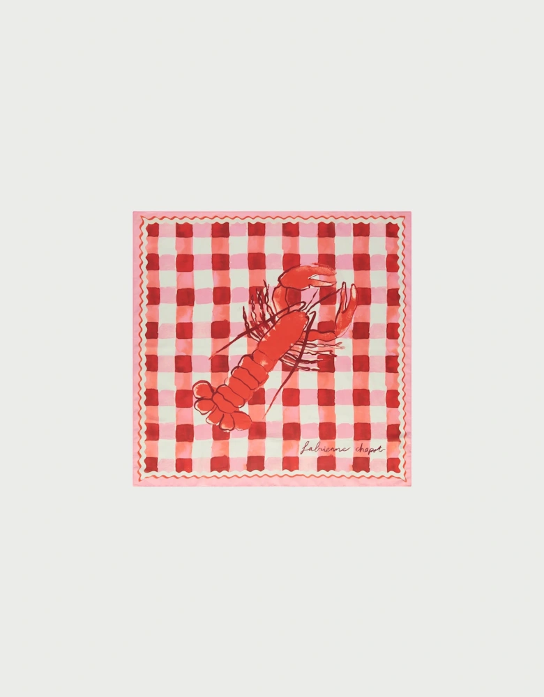 Lovely lobster scarf